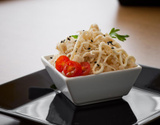 Risoto de frango e queijo