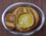 Sopa de abóbora com gorgonzola