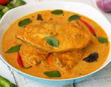 Peixe de coco prático rápido e fácil
