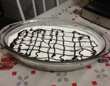 Doce de banana com creme simples