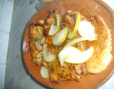 Filé de frango ao molho de Pêra