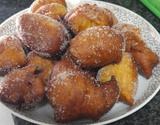 Bolinho de chuva de fubá 