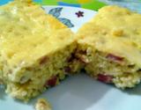 Arroz de calabresa com creme de leite