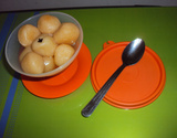 Doce de queijo em calda