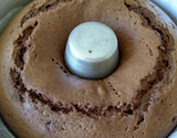 Bolo de chocolate com água