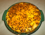 Bolo mousse de maracujá