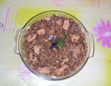 Lentilha com frango