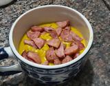 Creme de abóbora (cabotiá) com linguiça toscana