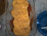 Steak de frango à parmegiana
