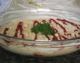 Frango desfiado com molho branco