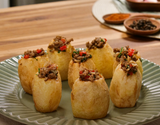 Buraco quente de batata