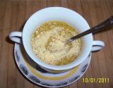 Sopa purê de abóbora cabotiá