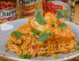 Arroz picante de camarão