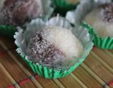 Meio-a-meio (brigadeiro branco e preto)