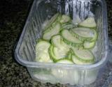 Ceviche de abobrinha fácil