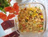 Salada de soja e quinoa