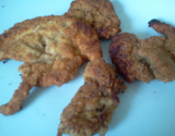 Filé de peito de frango empanado
