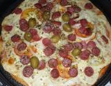 Pizza rápida sem glúten