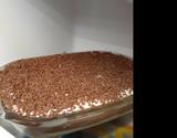 Pavê de chocolate com biscoito de maizena