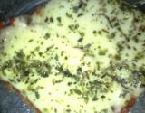 Pizza de pão de fôrma