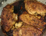 Peito de frango assado ao barbecue