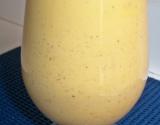 Vitamina nutritiva de soja com linhaça