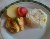 Filé de frango frito