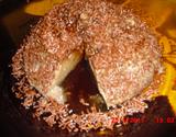 Pudim de chocolate no microondas
