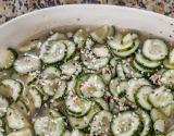 Sunomono Simples (salada de pepino japonês)
