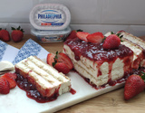 Torta pavê de morango