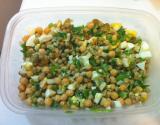 Salada de grão-de-bico