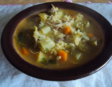 Canja de galinha especial