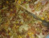 Pizza rápida de liquidificador