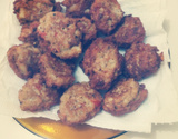 Bolinho de sardinha com batata delicioso