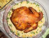 Frango assado na panela de pressão