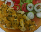 Filé de frango ao molho de maracujá