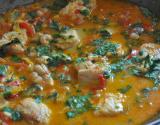 Moqueca de cação na wok