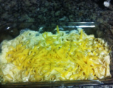 Macarrão com molho branco cremoso