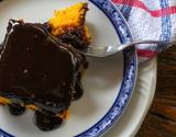 Bolo de cenoura com brigadeiro low carb