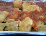 Filé de frango à parmegiana