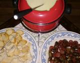 Fondue de queijo barato e fácil