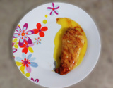 Filé de frango ao molho de laranja e vinho