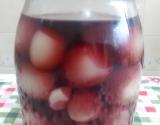 Cebola em conserva com vinho