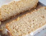 Bolo de limão integral e saudável