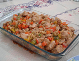 Frango Xadrez Alla Mori