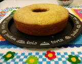 Bolo crocante de maracujá