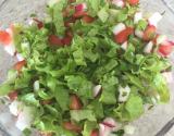 Salada árabe - fatoush
