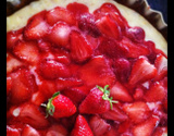 Torta de morango e branquinho