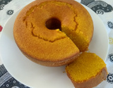 Bolo de milho com cenoura