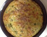 Bolo salgado de couve-flor